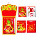 Lịch Bloc Siêu Cực Đại 2026 (30x40 cm) - Hoa Và Phong Thủy - TVKV