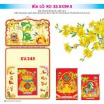 Bìa Lịch 2026 Lò Xo (33.5x59.5 cm) - TVKV243