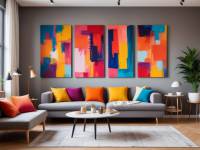 Biến Không Gian Sống Với Tranh Treo Tường Canvas