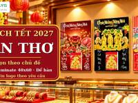 In Lịch Tết 2027 Cần Thơ: Chọn Chủ Đề Laminate, Bloc