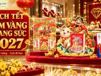 Lịch Tết Tiệm V&agrave;ng, Trang Sức 2027: Lịch Gỗ T&agrave;i Lộc