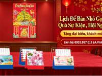 Lịch Để B&agrave;n Nhỏ Gọn L&agrave;m Qu&agrave; Sự Kiện, Hội Nghị, Hội Thảo