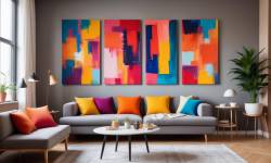 Biến Không Gian Sống Với Tranh Treo Tường Canvas