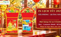In Lịch Tết 2027 Hải Ph&ograve;ng, Quảng Ninh: Quy Tr&igrave;nh Đặt H&agrave;ng Từ Xa