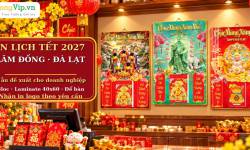 In Lịch Tết 2027 L&acirc;m Đồng, Đ&agrave; Lạt: Ba Phương &Aacute;n Mẫu Cho Doanh Nghiệp