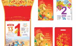 Kích Thước Lịch Bloc 2026 Khổ Lớn – Lựa Chọn Sang Trọng Cho Gia Đình & Công Ty
