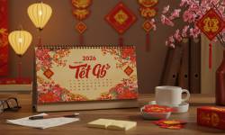 Các Mẫu Lịch Được Nhiều Doanh Nghiệp Để Làm Quà Tặng Tết 2026