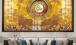 Tranh Gỗ Phúc Tâm Đức Cao Cấp – Thu Hút Tài Lộc, Vượng Khí