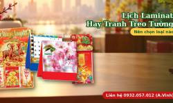Lịch Laminate Hay Tranh Treo Tường: N&ecirc;n Chọn Loại N&agrave;o