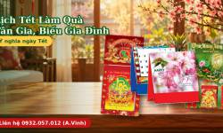 Lịch Tết L&agrave;m Qu&agrave; T&acirc;n Gia, Qu&agrave; Biếu Gia Đ&igrave;nh &Yacute; Nghĩa