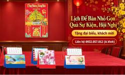 Lịch Để B&agrave;n Nhỏ Gọn L&agrave;m Qu&agrave; Sự Kiện, Hội Nghị, Hội Thảo