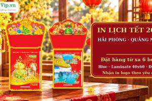 In Lịch Tết 2027 Hải Ph&ograve;ng, Quảng Ninh: Quy Tr&igrave;nh Đặt H&agrave;ng Từ Xa