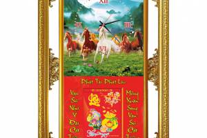 Đặt Mua Lịch Gỗ Phù Điêu Đồng Hồ Cao Cấp 2026 Tại TP.HCM – Quà Biếu Ý Nghĩa & Đẳng Cấp
