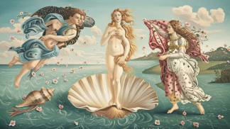 Phân tích tranh "The Birth of Venus" – Tuyệt tác tái sinh và vẻ đẹp Phục Hưng