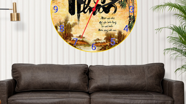 Đồng Hồ Treo Tường Cao Cấp – Điểm Nhấn Sang Trọng Cho Không Gian Sống Hiện Đại