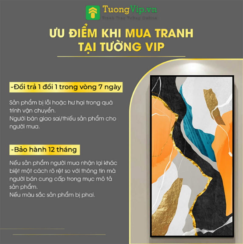 Ưu điểm khi mua tranh tại Tường Vip