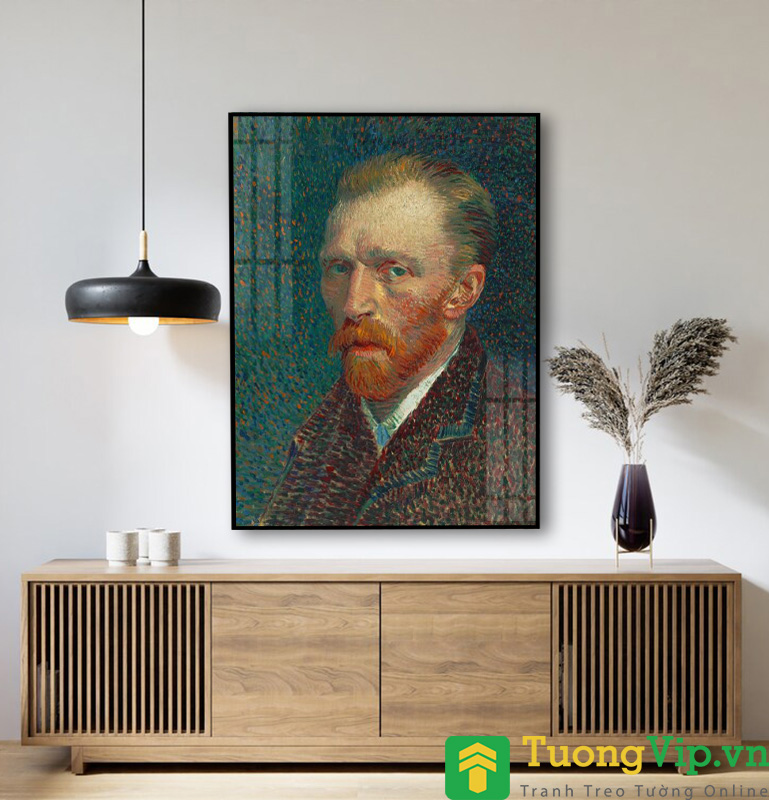Tranh Treo Tường Chân Dung Tự Hoạ Self-Portrait (1887) By Vincent Van Gogh