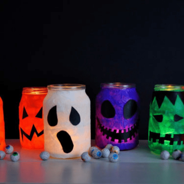 Trang trí halloween bằng đèn led