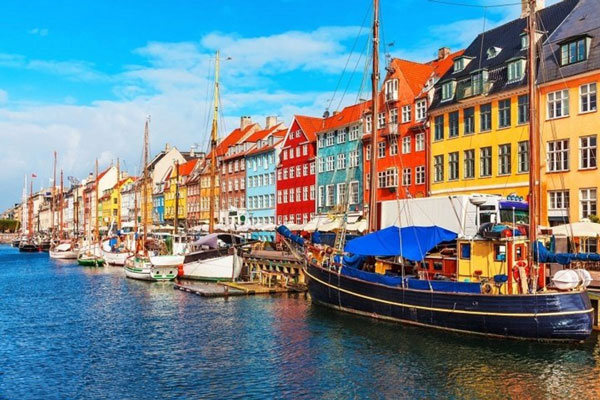 Tranh Dán Tường Bến Cảng Nyhavn