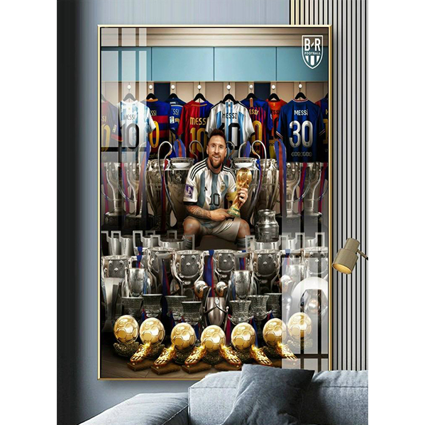 Tranh Treo Tường Cầu Thủ Bóng Đá Lionel Messi 1