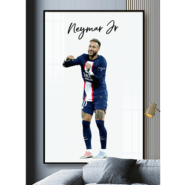 Tranh Treo Tường Cầu Thủ Bóng Đá Nổi Tiếng Neymar JR 02
