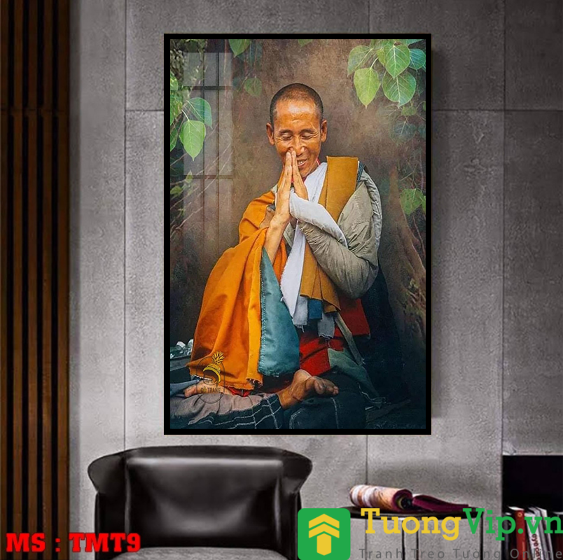 Tranh Treo Tường Nghệ Thuật Phật Giáo - Sư Thầy Thích Minh Tuệ 01 (5 Mẫu)