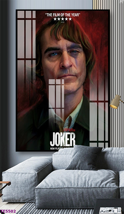 Tranh Treo Tường Nhân Vật Joker 01 (10 Mẫu)