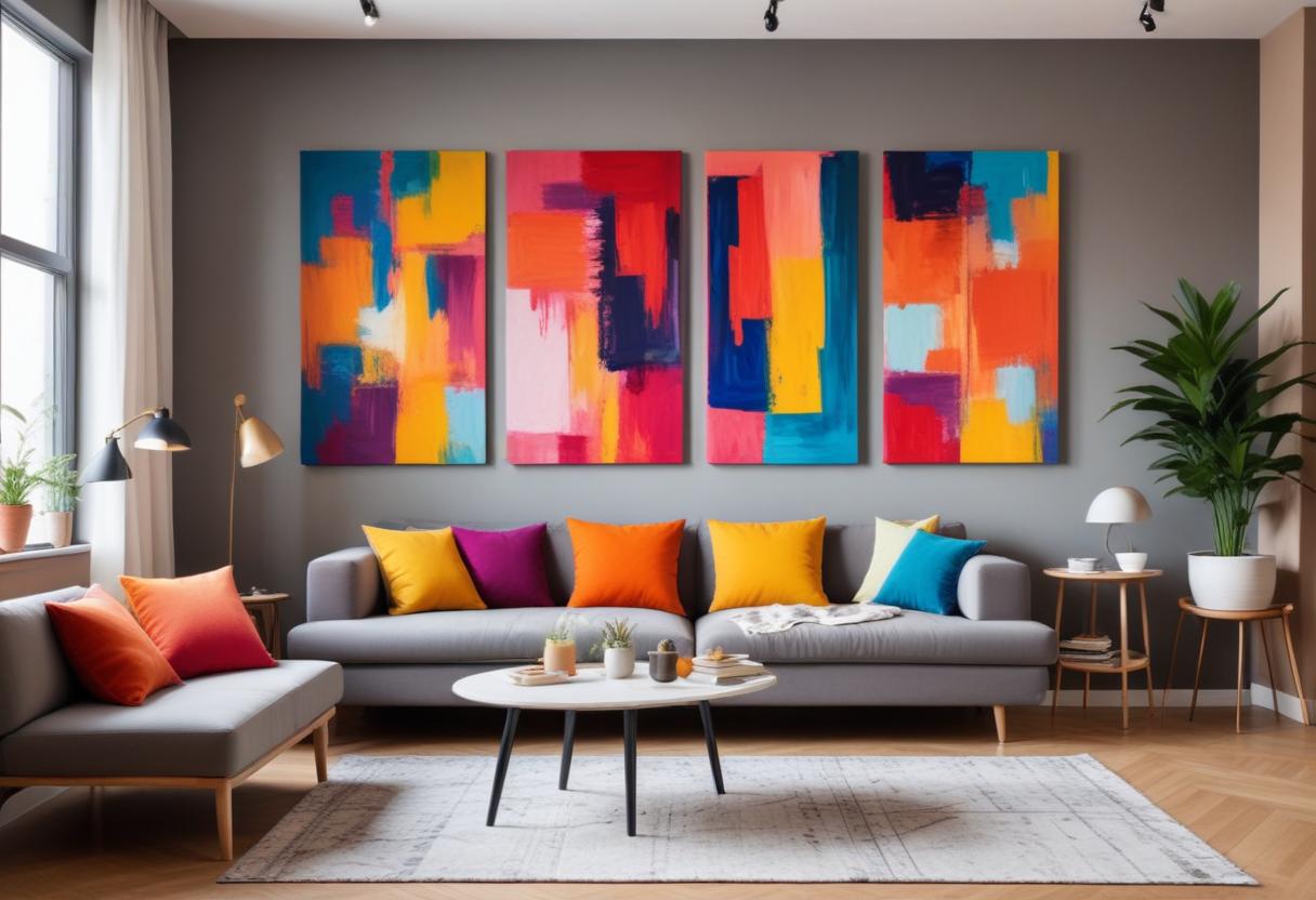 Biến Không Gian Sống Với Tranh Treo Tường Canvas