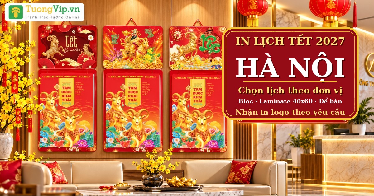 In Lịch Tết 2027 H&agrave; Nội: Bảng Chọn Lịch Theo Từng Loại Đơn Vị