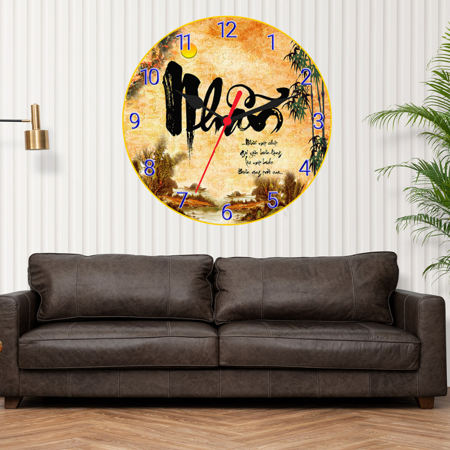 Đồng Hồ Treo Tường Cao Cấp – Điểm Nhấn Sang Trọng Cho Không Gian Sống Hiện Đại