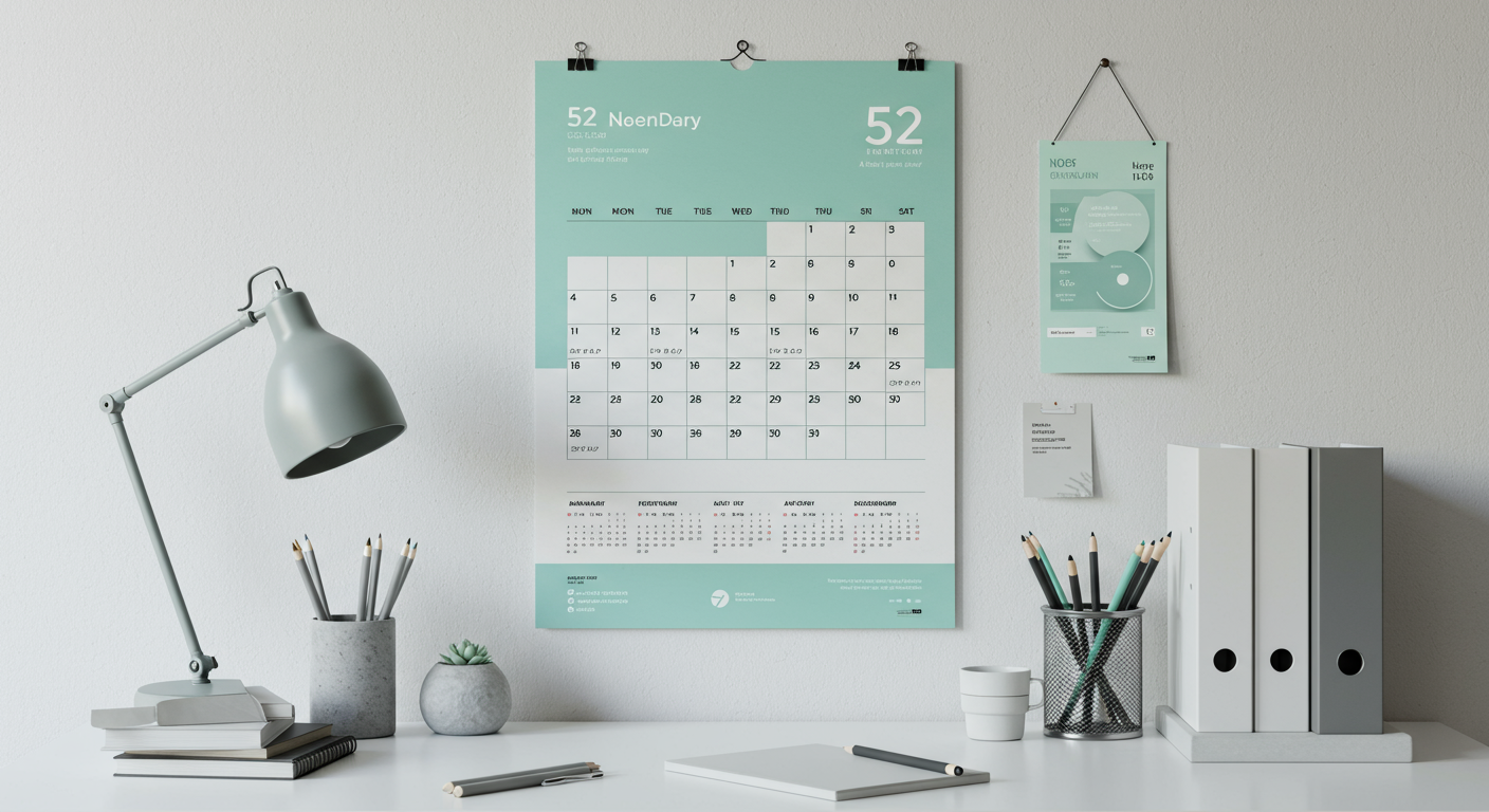Vì Sao Lịch 52 Tuần Được Ưa Chuộng Trong Các Doanh Nghiệp Hiện Nay?