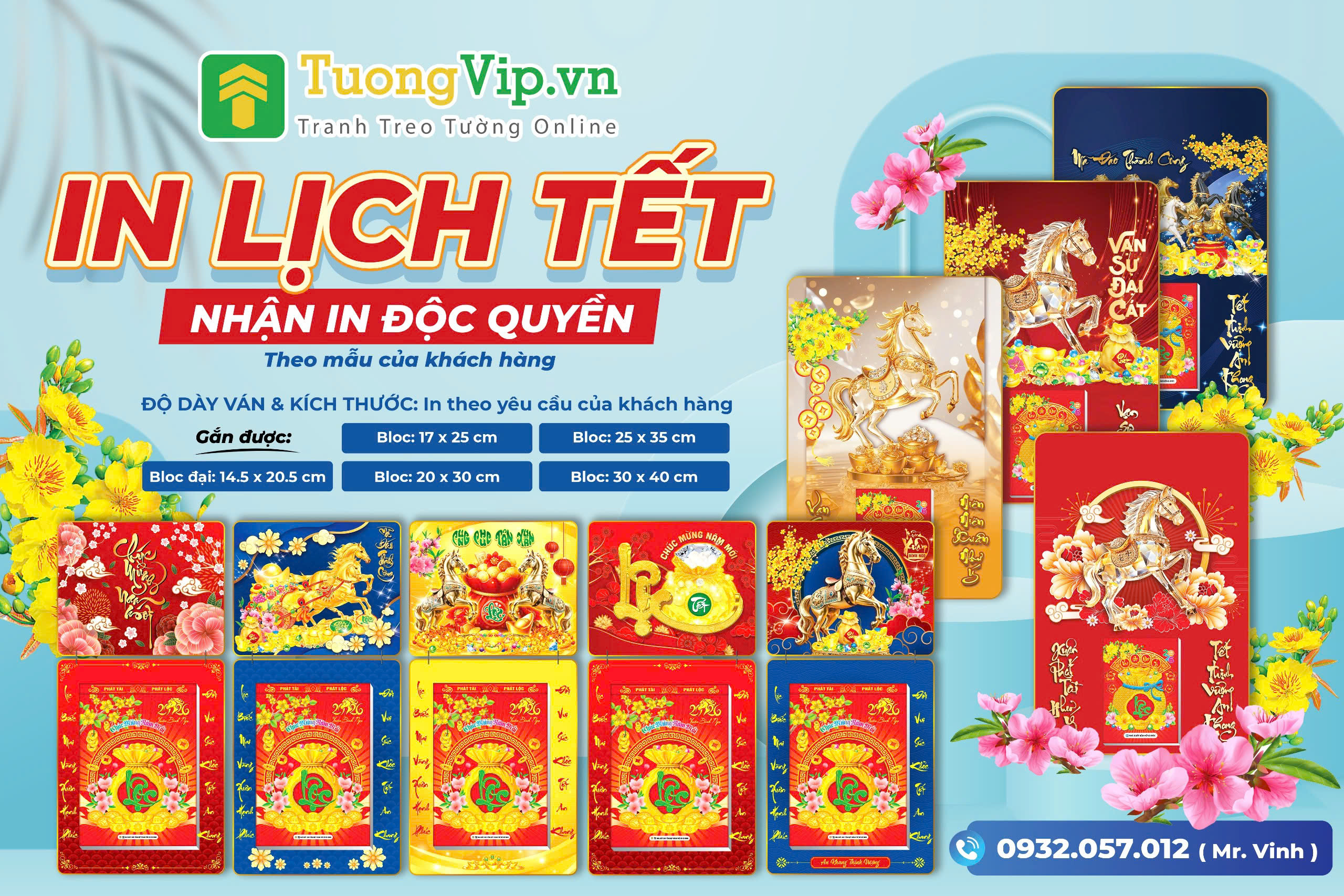 Dịch Vụ In Lịch Tết 2026 Tại TP.HCM – Thiết Kế Chuyên Nghiệp, In Nhanh, Giao Ngay Tận Nơi