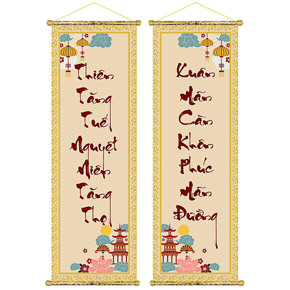 Tổng Hợp Tranh Liễn C&acirc;u Đối Trang Tr&iacute; Ng&agrave;y Tết &ndash; Mang May Mắn V&agrave;o Kh&ocirc;ng Gian Sống