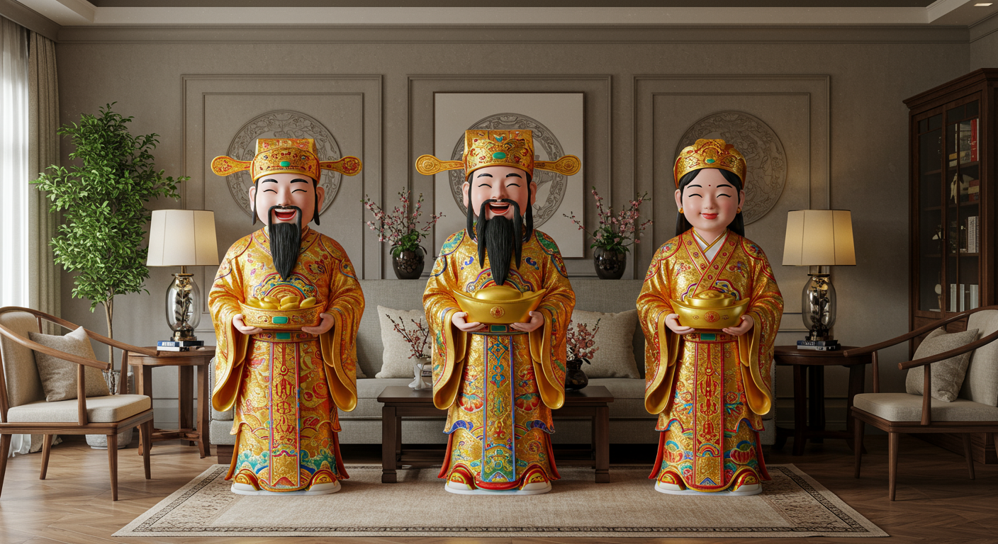 &Yacute; Nghĩa Khi Treo Tranh Ph&uacute;c Lộc Thọ Trong Nh&agrave;