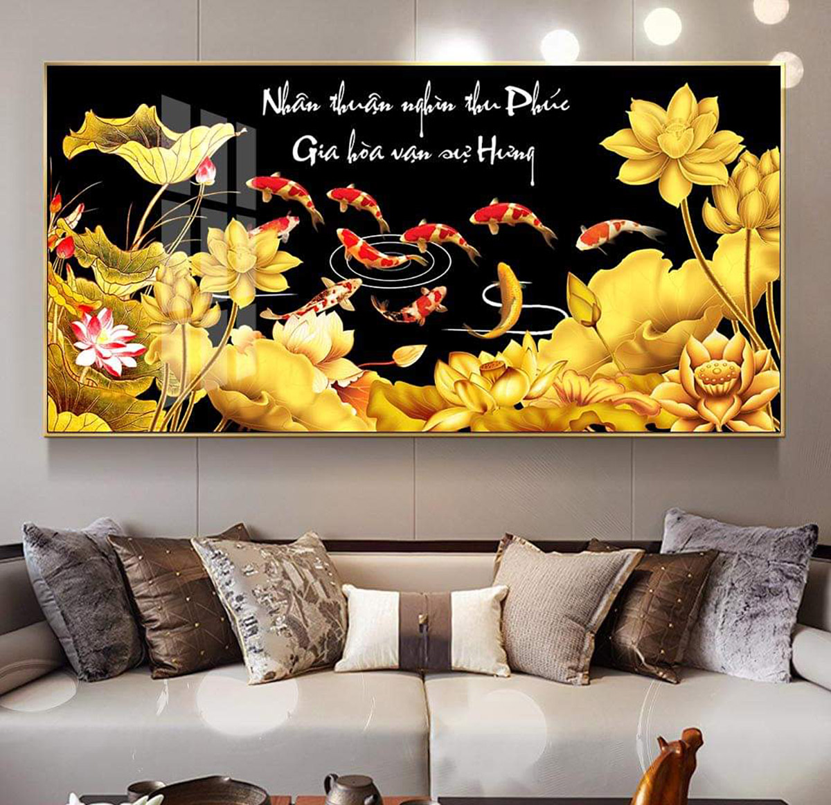 Chọn Tranh G&igrave; Mừng T&acirc;n Gia? Gợi &Yacute; Mẫu Tranh Phong Thủy Mang Lại May Mắn V&agrave; T&agrave;i Lộc
