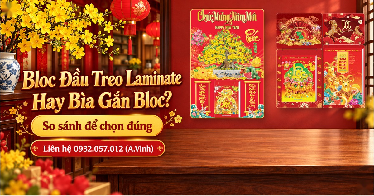 Bloc Trọn Bộ Đầu Treo Laminate V&agrave; B&igrave;a Gắn Bloc Kh&aacute;c G&igrave;