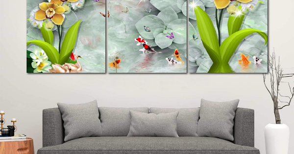 Tranh Treo Tường Cá Nghệ Thuật 34