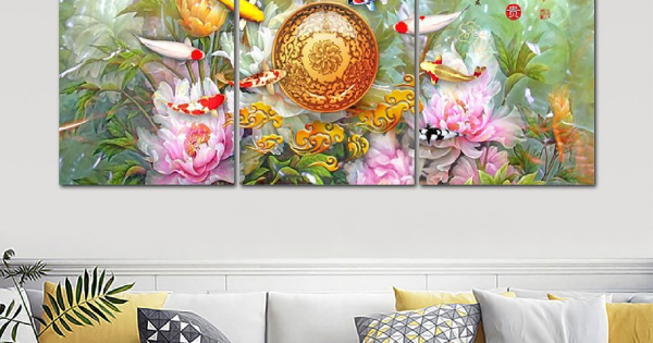 Tranh Treo Tường Cá Nghệ Thuật 33