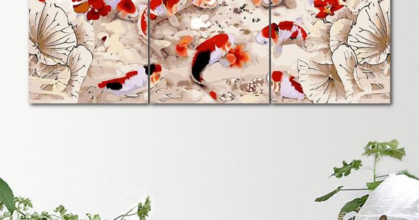 Tranh Treo Tường Cá Nghệ Thuật 32