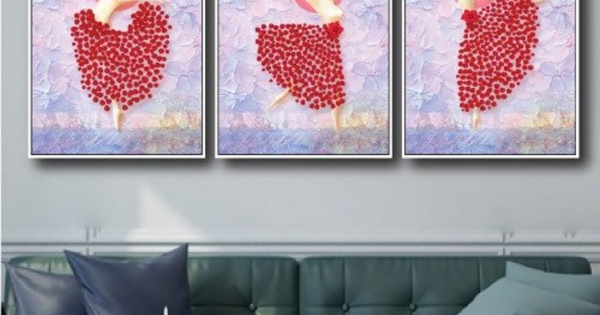 Tranh Treo Tường Cô Gái Múa Ba Lê