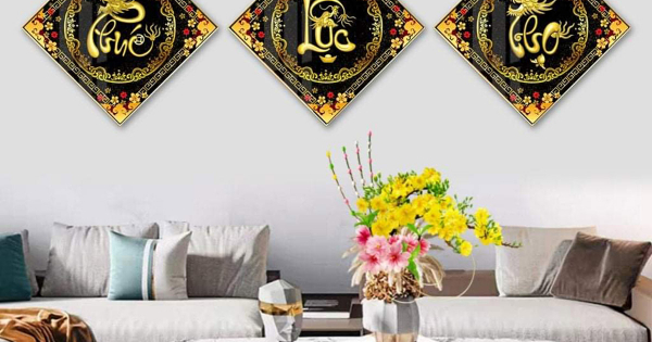 Tranh Treo Tường Phúc Lộc Thọ 01