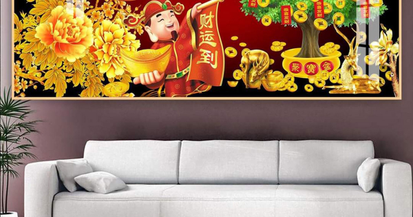 Tranh Treo Tường Phúc Lộc Thọ