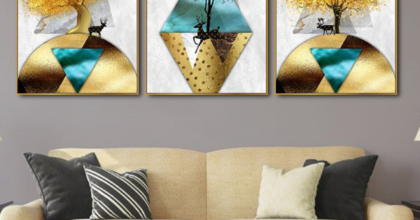 Tranh Treo Tường Cảnh Rừng Nghệ Thuật 3