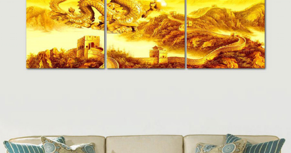 Tranh Treo Tường Rồng Nghệ Thuật 04