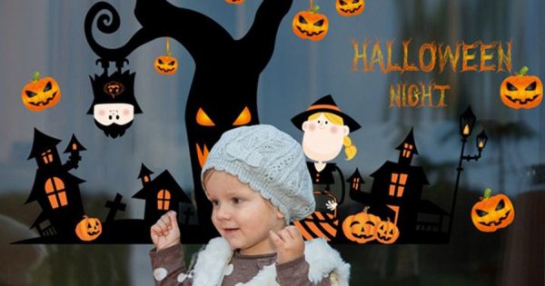 Decal Dán Tường Halloween 3
