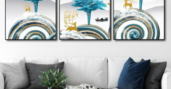 Tranh Treo Tường Cảnh Rừng Nghệ Thuật 2