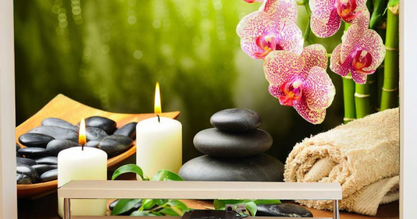 Tranh Dán Tường Spa 1