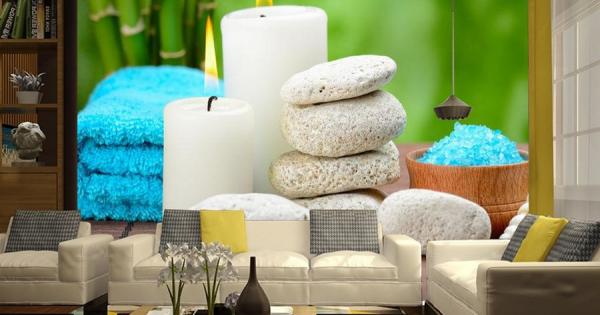 Tranh Dán Tường Spa 2