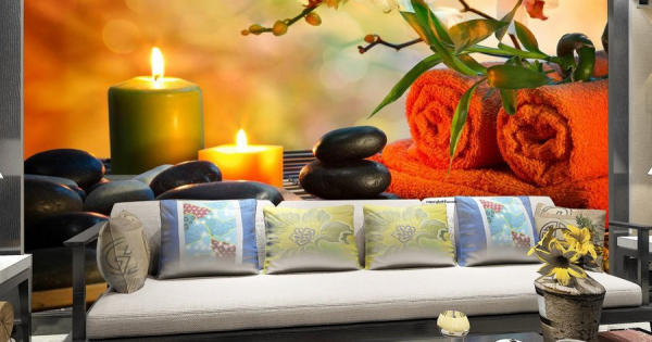 Tranh Dán Tường Spa 3