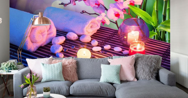 Tranh Dán Tường Spa 5